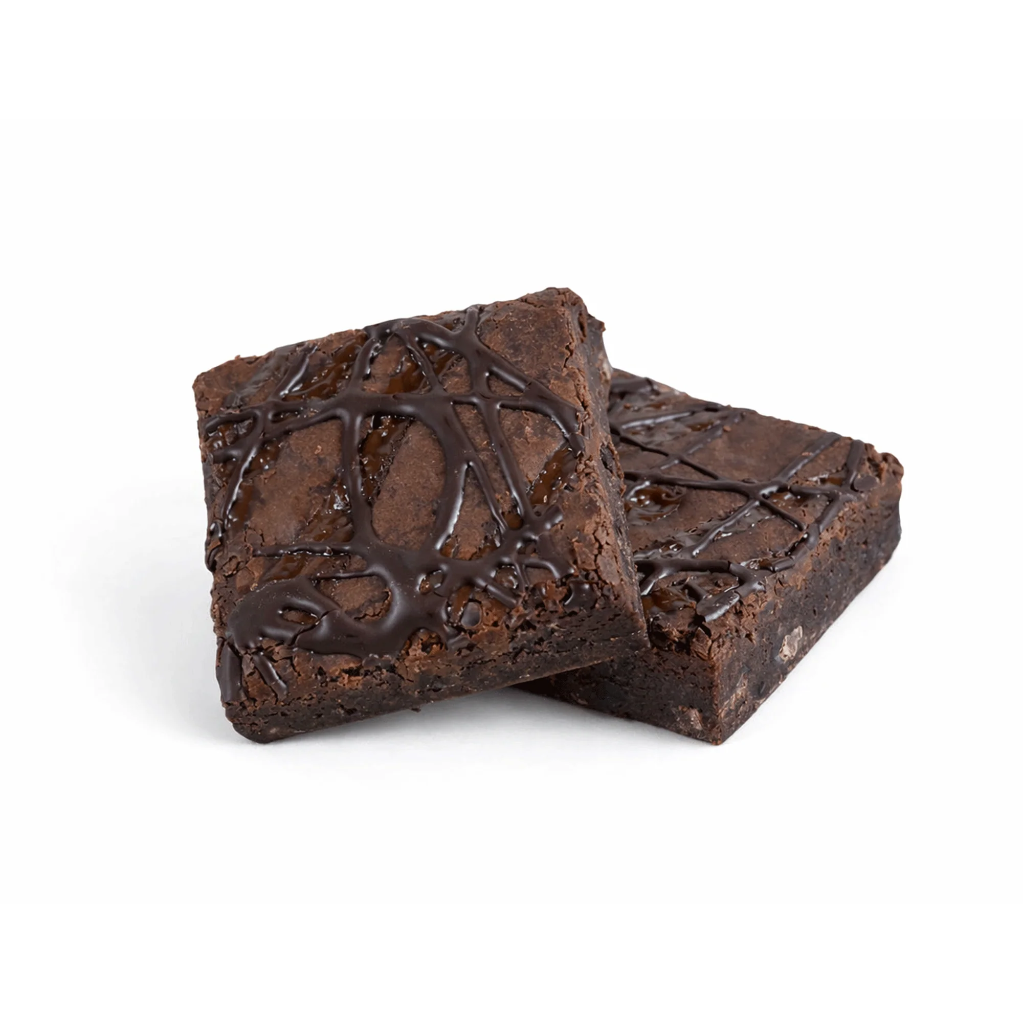 2 x Homemade Double Chocolate Brownies 70g