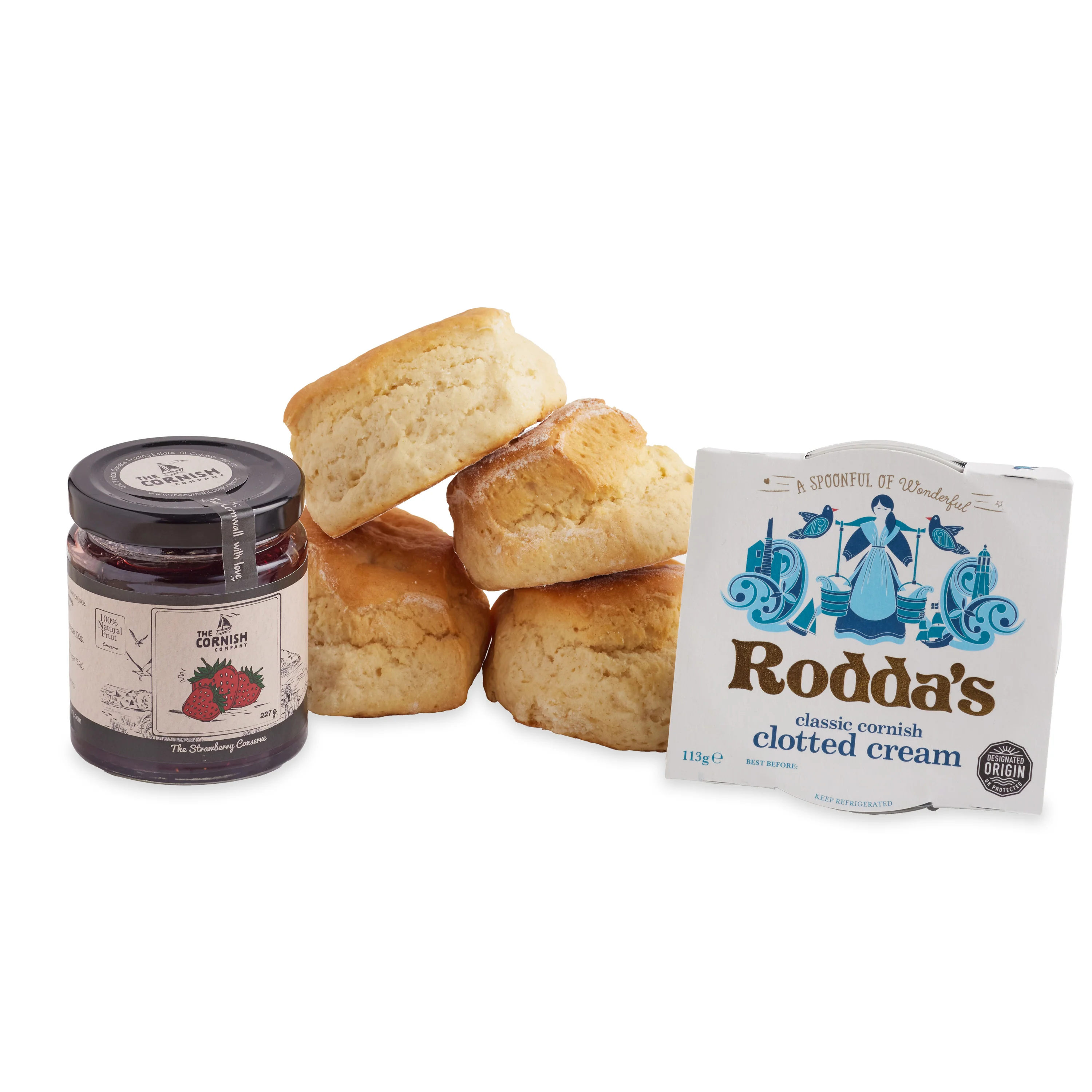 Extra Jam, Cream & Scones