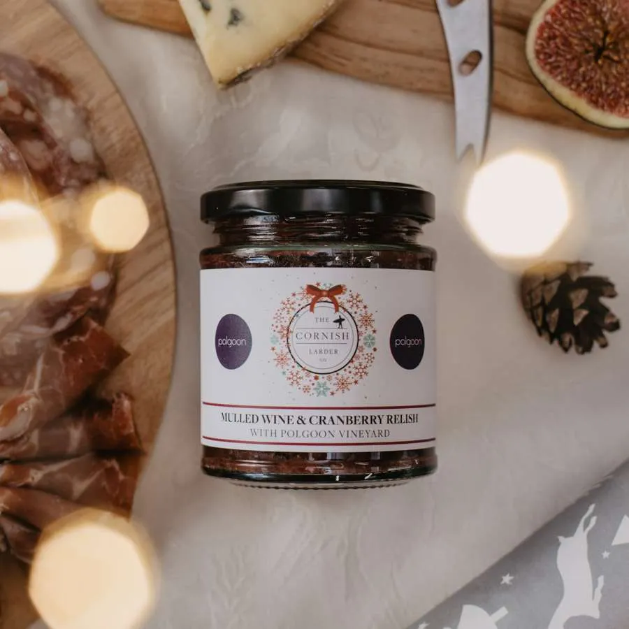 Mulled Wine & Cranberry Relish with Polgoon Vineyard | Christmas - Image 3