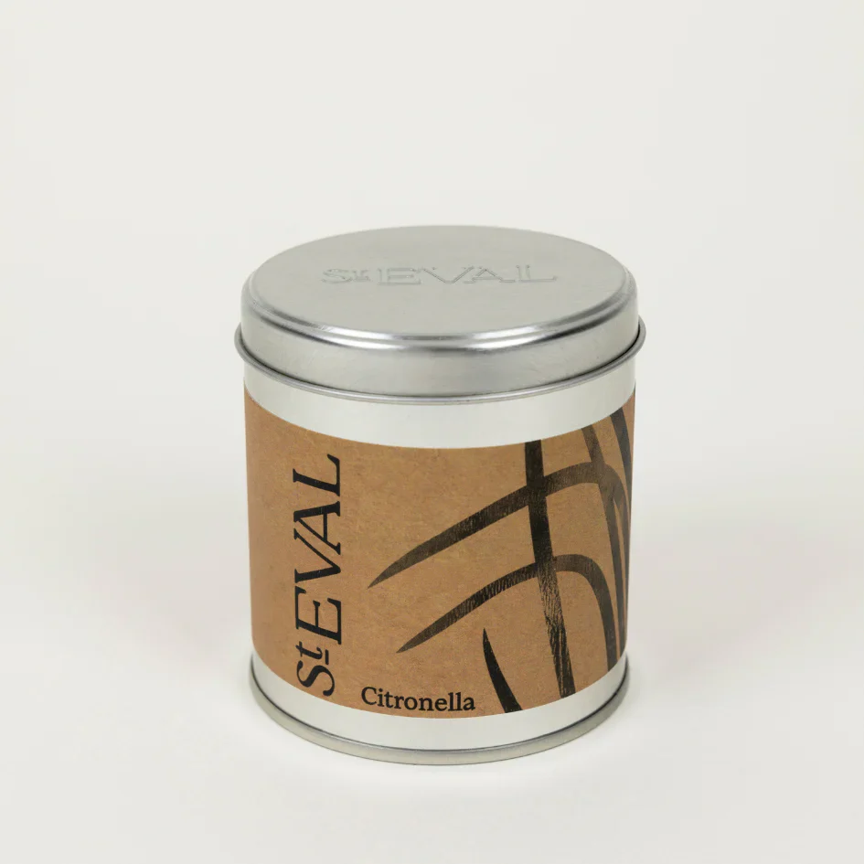 St Eval Citronella Tin Candle - Image 3