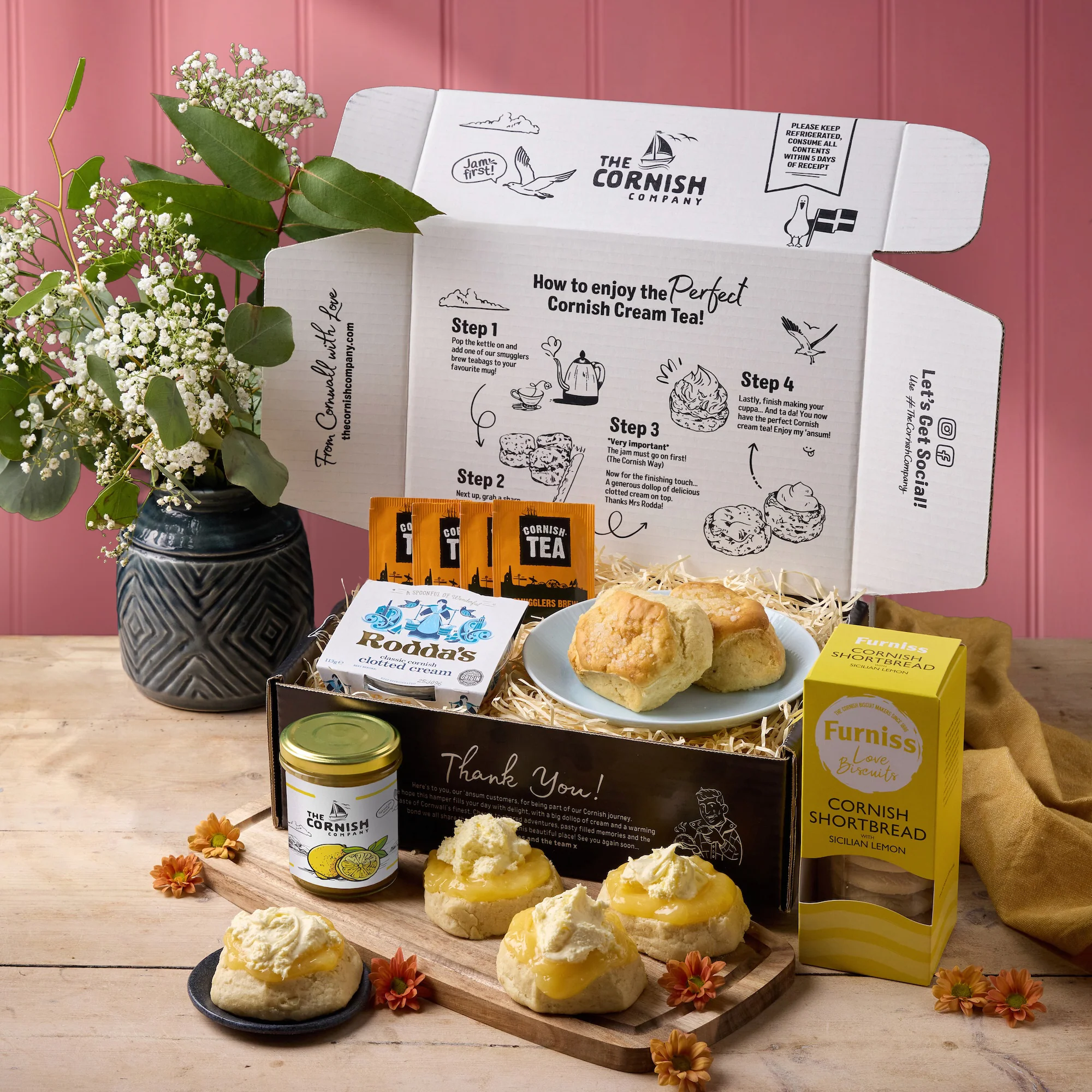 The Lemon Drizzle Cream Tea