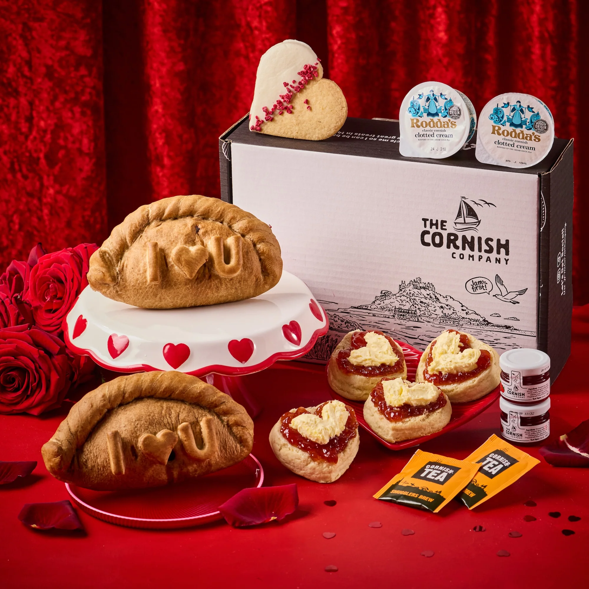 I Love You Pasty Hamper
