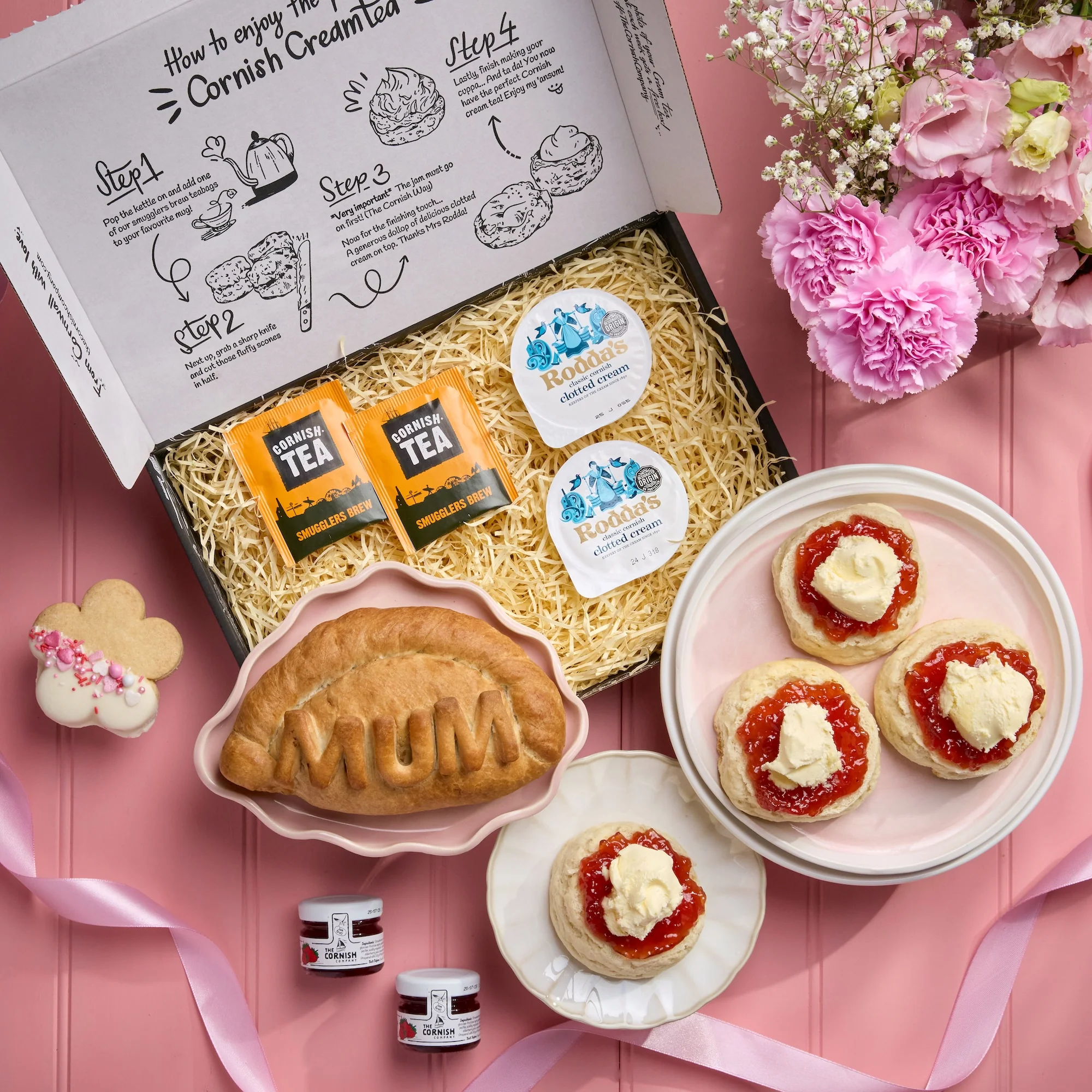 The Mum Pasty & Cream Tea Hamper - Image 3