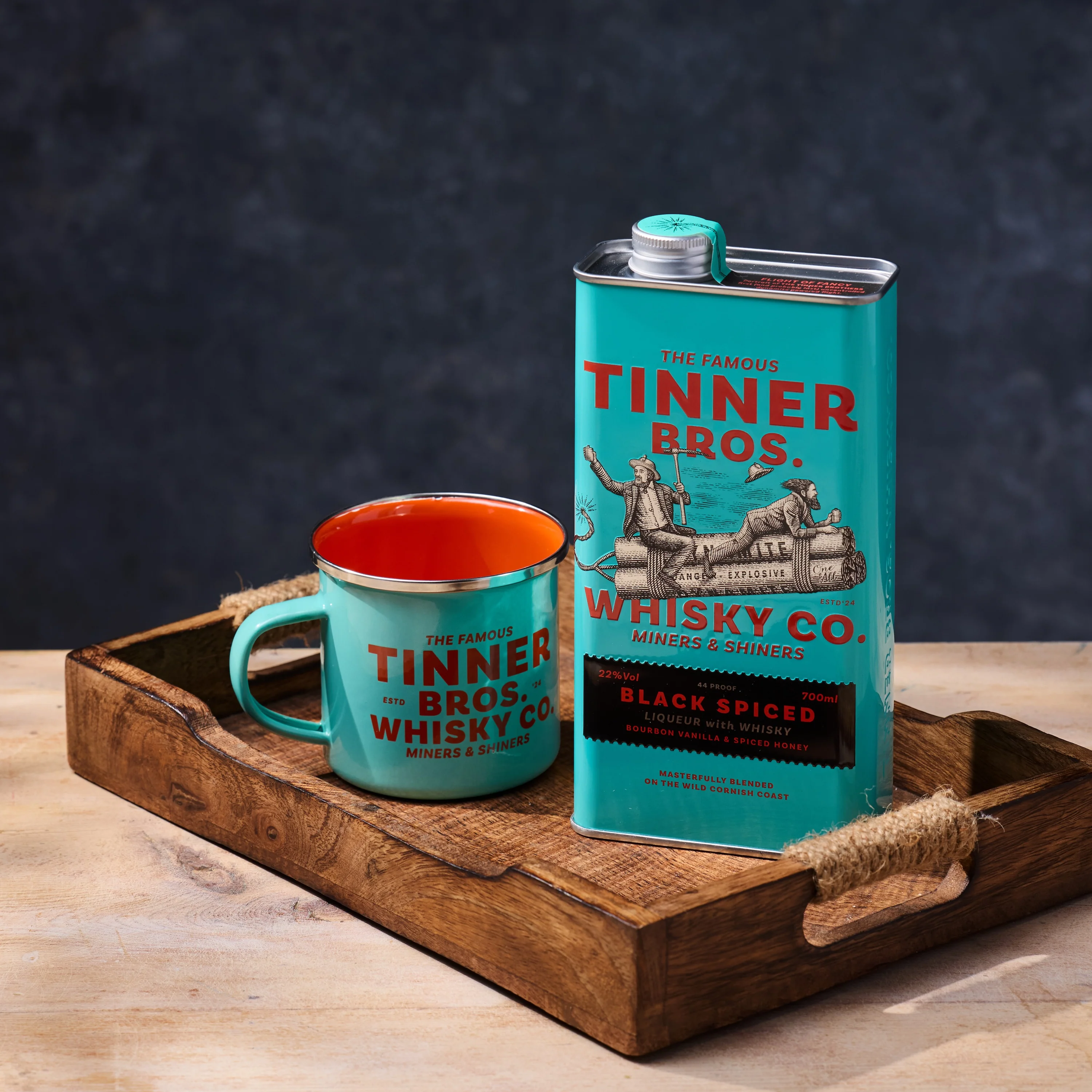 Tinner Bros Black Spiced Whisky Liqueur (Free Mug Included) - Image 3